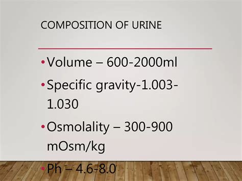 SPECIFIC GRAVITY URINE . Dr. Abhinav Golla , Associate Professor , Lab ...