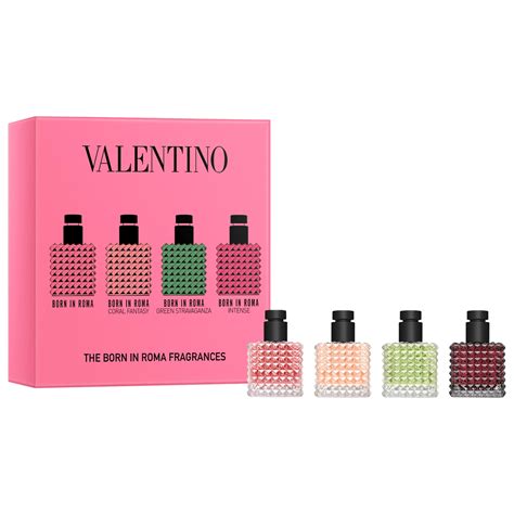 Valentino Mini Donna Born In Roma Fragrance Discovery Set In White ...