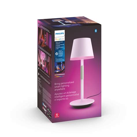 Philips Hue Go 13.78” Smart Compatible Plastic Table Lamp - Walmart.com