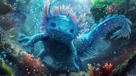 Wallpaper Of Axolotl