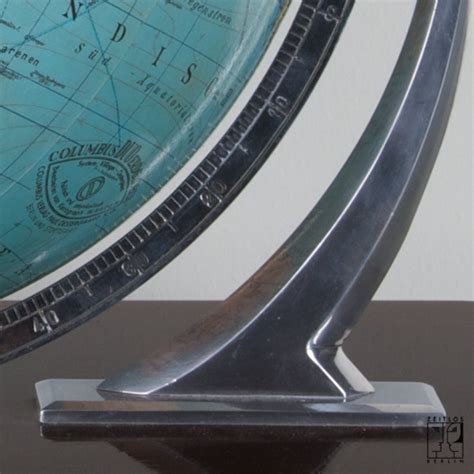 Internal illuminated globe "Duo", published by Columbus-Verlag, Berlin ...
