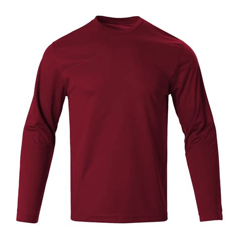 Customer reviews for VgaVtl Red Men's Long Sleeve Tee Shirts Fall T ...