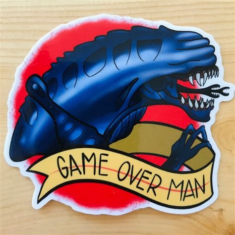 Alien Movie Sticker 的图像结果