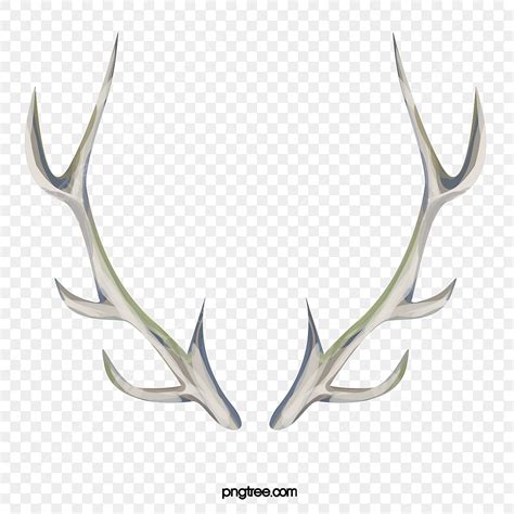 Elk Antlers, Antlers Clipart, Hand Painted Antlers, Antlers PNG Transparent Clipart Image and ...