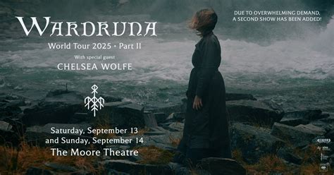 Wardruna World Tour 2025 - Part II - PART II in Seattle, WA, Moore ...