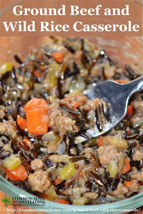 wild rice hot dish