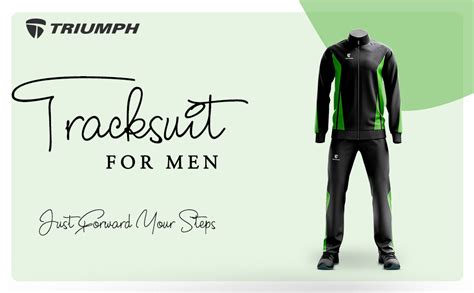 Buy TRIUMPH Men's Warm UP Tracksuit Polyester Regular Fit Running Gym ...