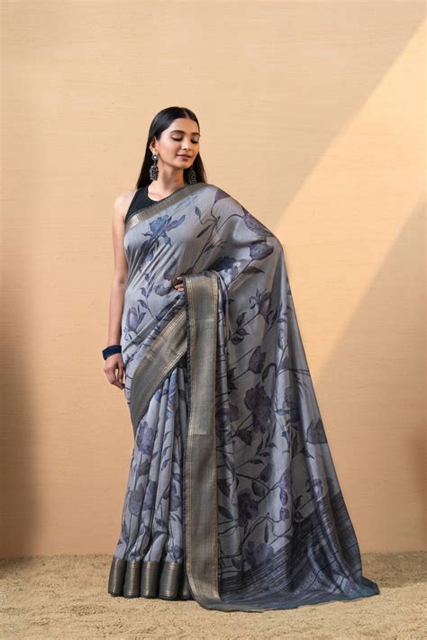 Mausami Petals Saree – Ekana Label