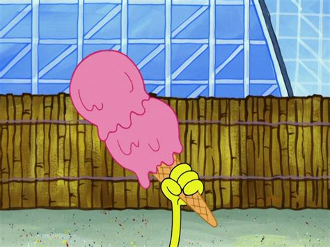 Patrick Star Two Ice Creams