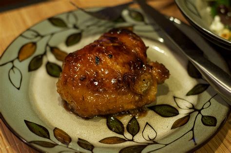 Orange Honey Glazed Chicken Thighs - The Little Chef