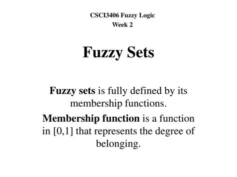 Fuzzy Sets Examples 的图像结果
