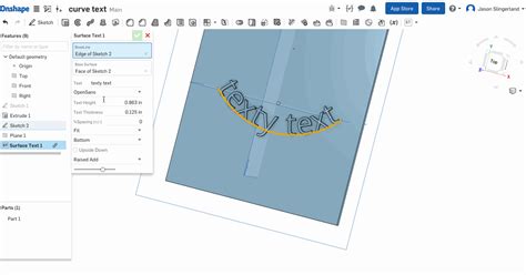 Image result for Using Text Onshape