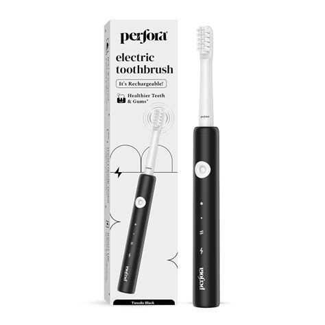 Perfora Rechargeable Electric Toothbrush | 1 Brush Heads | 30000 ...