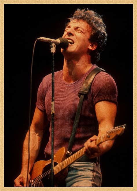 Bruce Springsteen Vintage Poster - Éternel Vintage