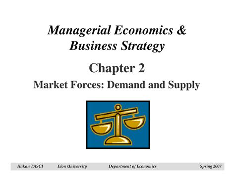 Managerial Economics and Business Strate - - Studocu