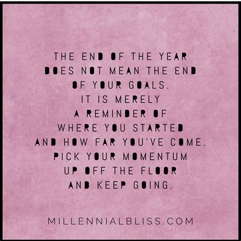 End Of The Year Quotes