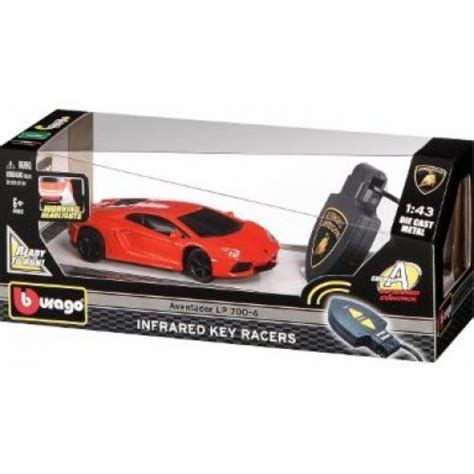 Bburago - Car Scale Model - Lamborghini Aventador Key Racer Asst. Color