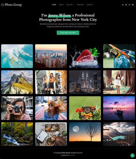Entry #32 by xaadkhan43 for Design a Bootstrap 5 Photo Group List ...