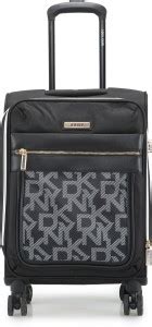 DKNY AFTER HOURS Expandable Cabin Suitcase 4 Wheels - 21 inch BLACK ...