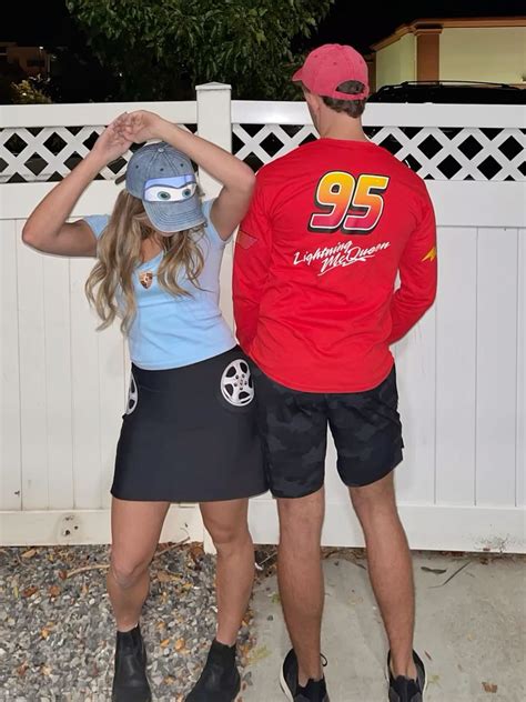 Lightning McQueen and Sally Couples Costume | DIY Couples Halloween ...