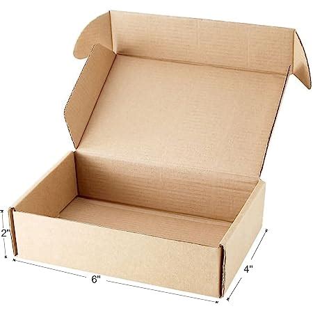 Anmol PACKAGING Brown Corrugated Box Packing box Size: 6x4x3.5 Length 6 ...