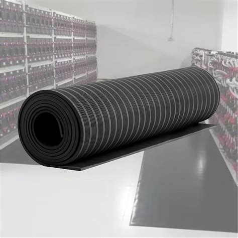 Non-Slip Rubber Electrical Insulating Mat, High Voltage Insulated ...