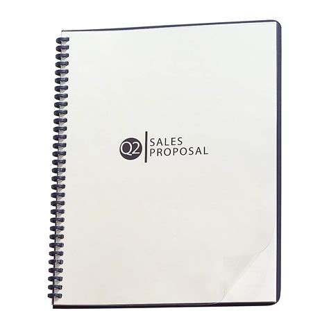 Swingline GBC Clear View Presentation Covers, Pre-Punched for ProClick ...