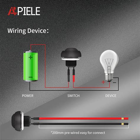 APIELE 12mm Momentary Push Button Switch Mini Round India | Ubuy