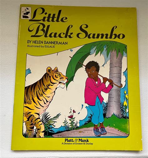 1972 Children's Paperback Book Little Black Sambo by Helen Bannerman | eBay