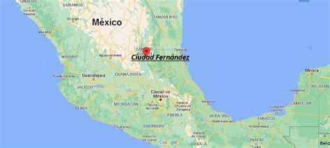 ¿Dónde está Ciudad Fernández Mexico? Mapa Ciudad Fernández - ¿Dónde ...