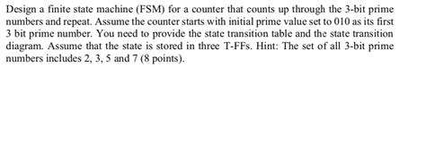 Image result for FSM 3-Bit Counter