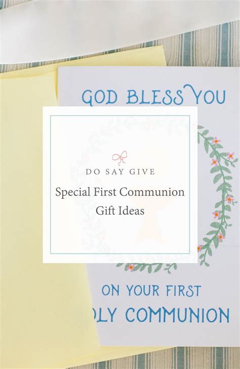 Unique First Communion Gift Ideas