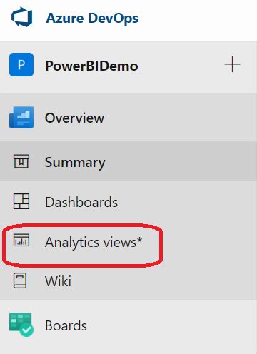 Enabling the Analytics View on Azure DevOps for Power BI Connection ...