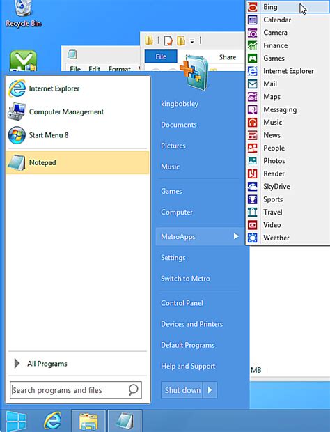 Image result for Windows 8 Start Menu Ubuntu