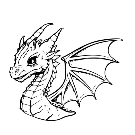Dragon Puppet Outline at Brandon Lehman blog