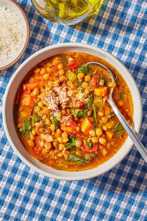 Italian Lentil Soup Recipe | The Mediterranean Dish