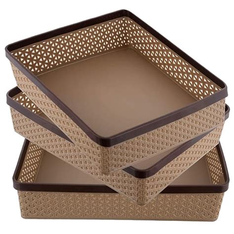 Kuber Industries 31 x 23 x 8 CM A4 Office Paper Tray|Stationery Office ...