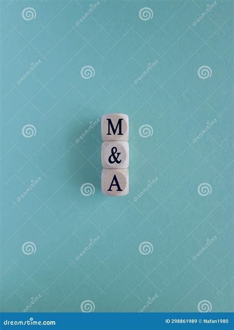 MA Abbreviation. Concept Black Letters MA Mergers and Acquisitions) on Wooden Cubes. Beautiful ...