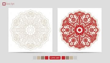 Ornate border frame design decoration elegant retro antique pattern ...