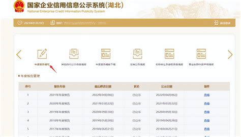 【图】四川工商企业年报网上申报流程公示指南