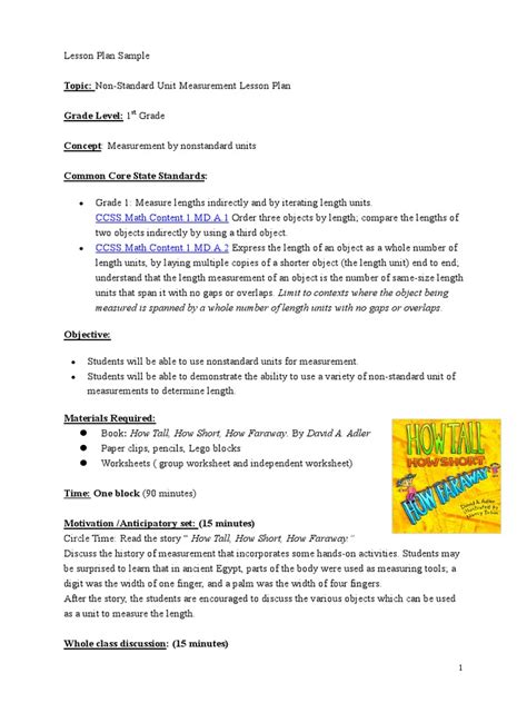 Measurement Lesson 的图像结果