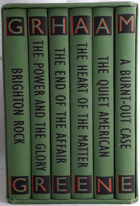 The Great Novels. Brighton Rock, The Power and The Glory, The End of ...