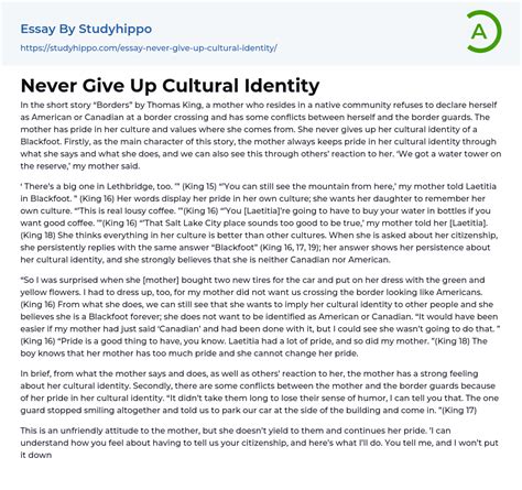 Cultural Identity Essay Example 的图像结果