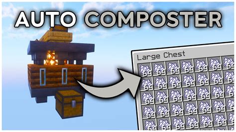 Image result for Automatic Composter Minecraft