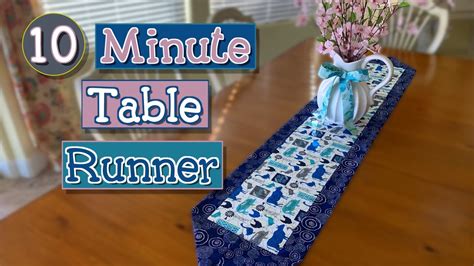 Sewing a Table Runner YouTube 的图像结果