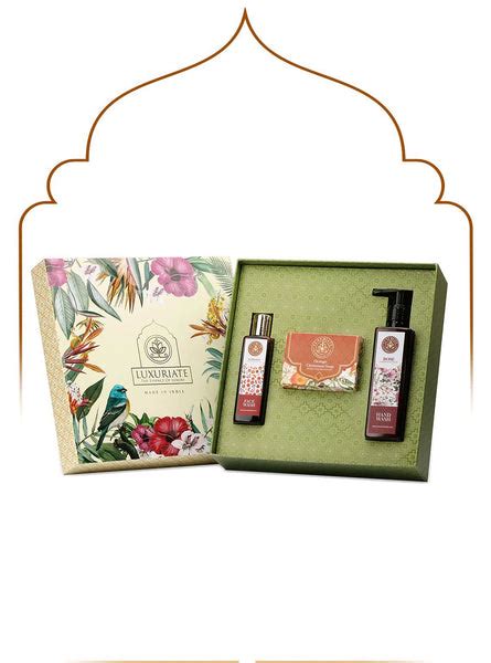 Gift Set - Tomato Face Wash, Rose Hand Wash, and Orange Cinnamon Soap ...
