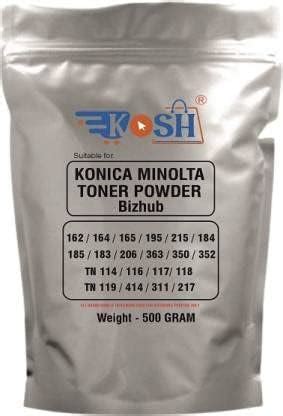 KOSH Toner Powder Compatible for Konica Minolta bizhub 162 / 164 / 165 ...