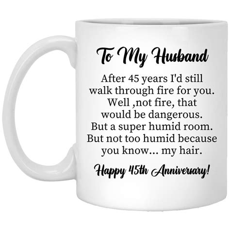 45th Anniversary Gift for Men, 45th Anniversary Gift for Him, 45 Year ...