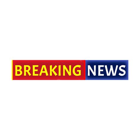 Breaking News Vector, News Breaking Broadcast Bar, Live News Broadcasting Channel, Media Tv PNG ...