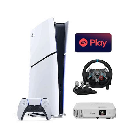 Rent ps5 with ea play with one controller with projector with logitech ...